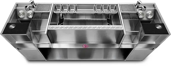 88 inch Standalone Bartender Station