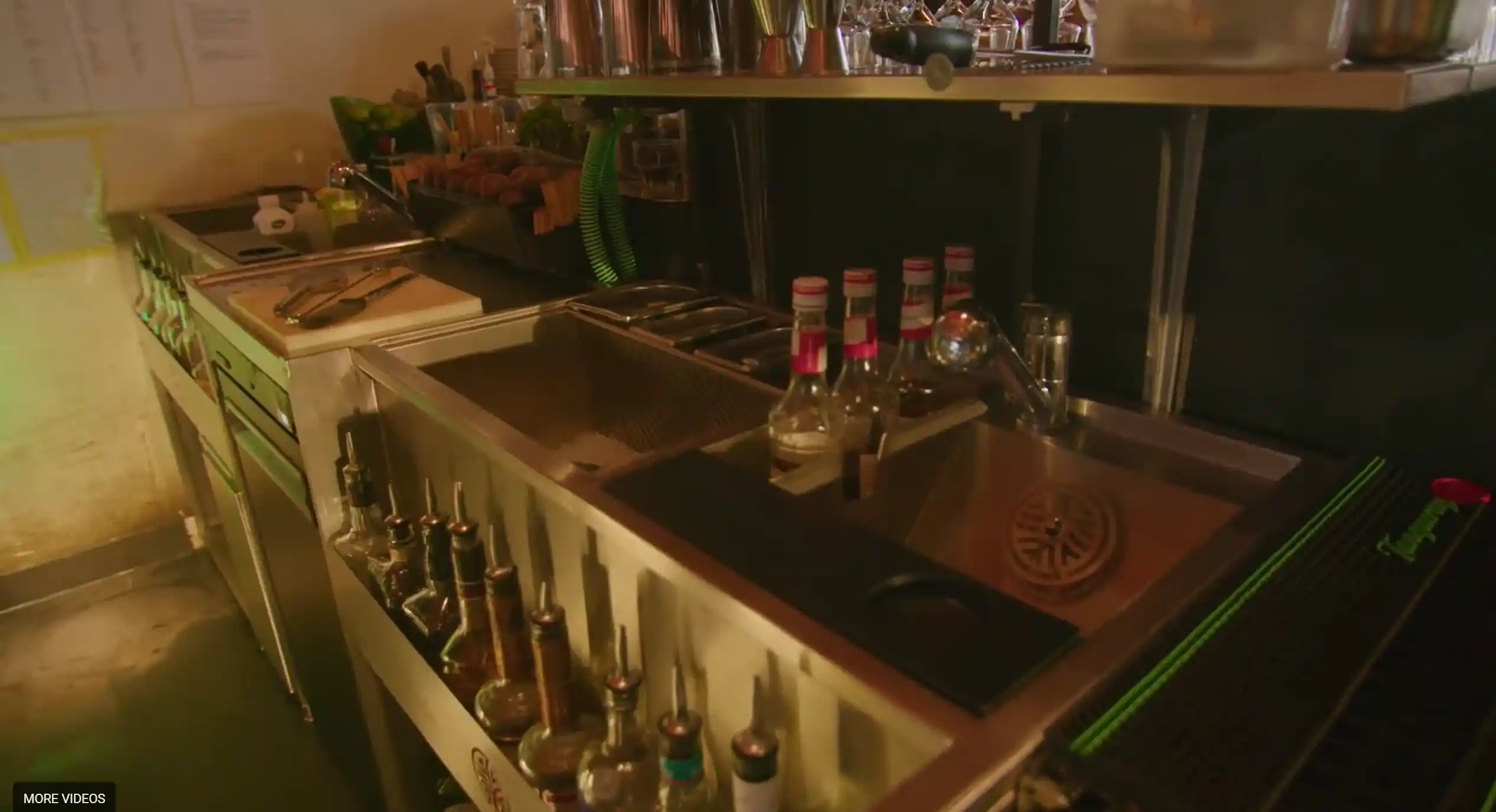 Stockholm bar and lounge Rotterdam with Kobayashi station